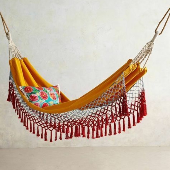 Anthropologie Other - Anthropologie Canyon fringe hammock